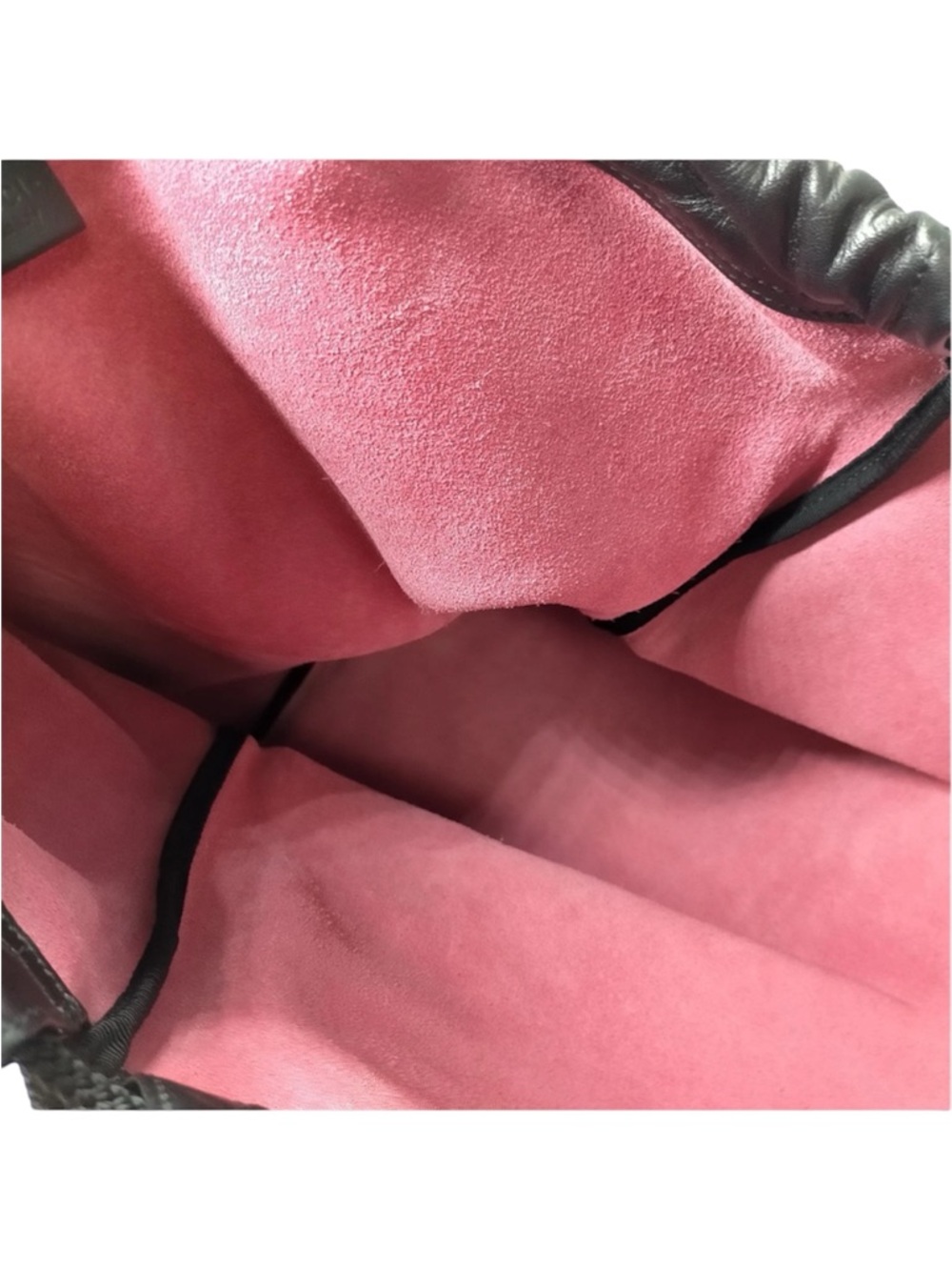 Gucci Web Logo Drawstring Backpack Pink - Picture 7 of 8